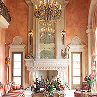 Pink Italianate Great Room