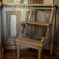 Decorated Furniture in the Sage Library