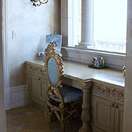 Chair in the Master Bath