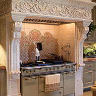 Country French Kitchen Stove