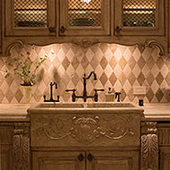 Country French Kitchen Wall Paper